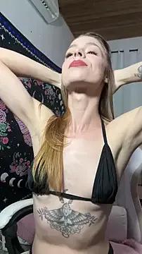 ---Red-haired-Fox--- — NAKED + Masturbation 2 fingers in pussy