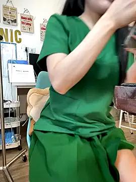 Clinic_Sexy — masturbation in public clinic/